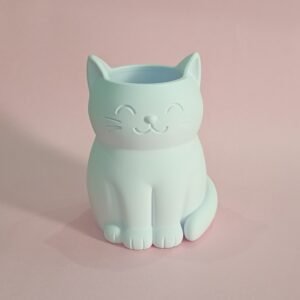 Porta canetas gatinho